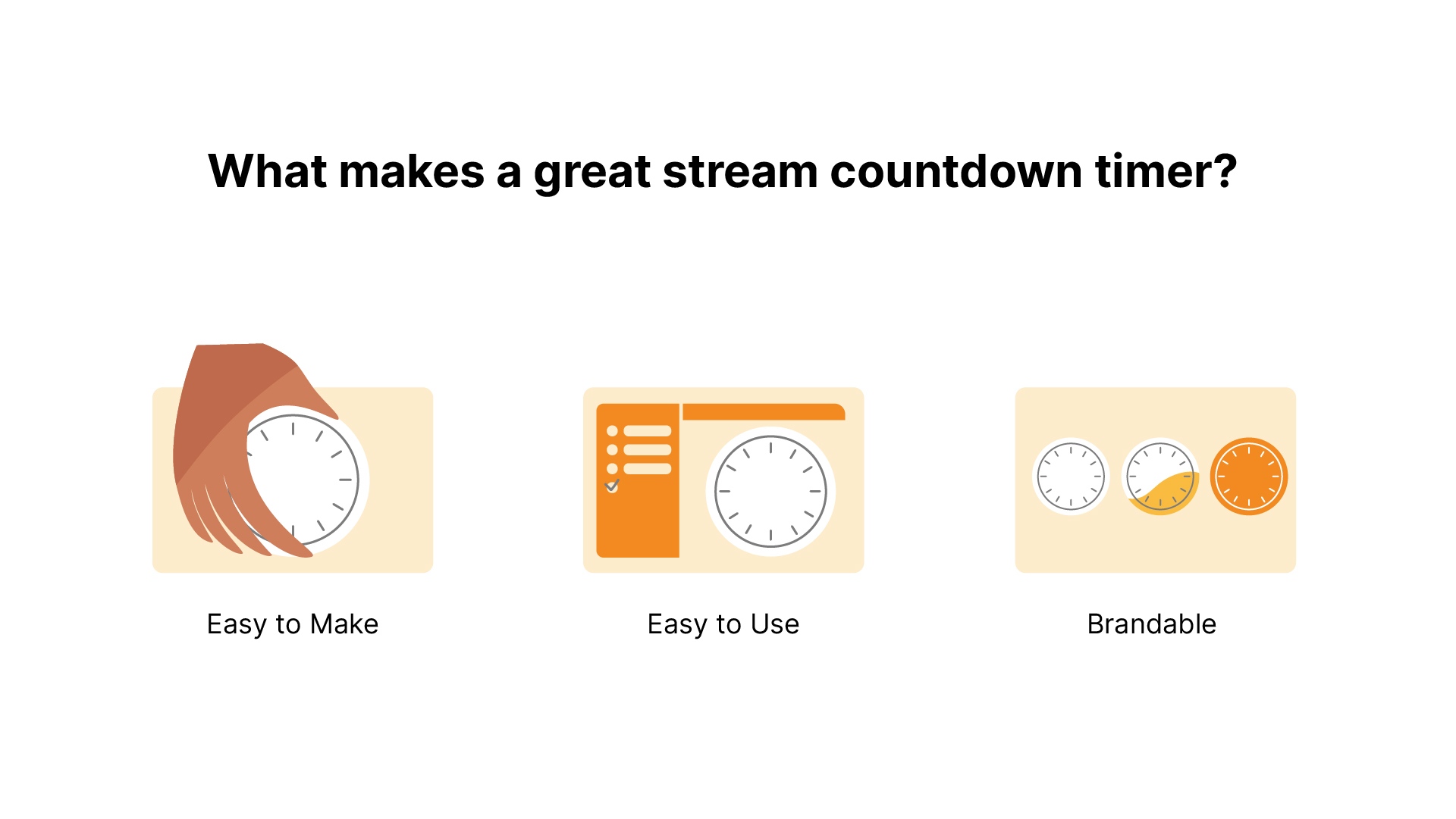 What makes a great stream countdown timer