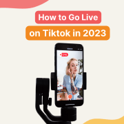 How to Go Live on Tiktok