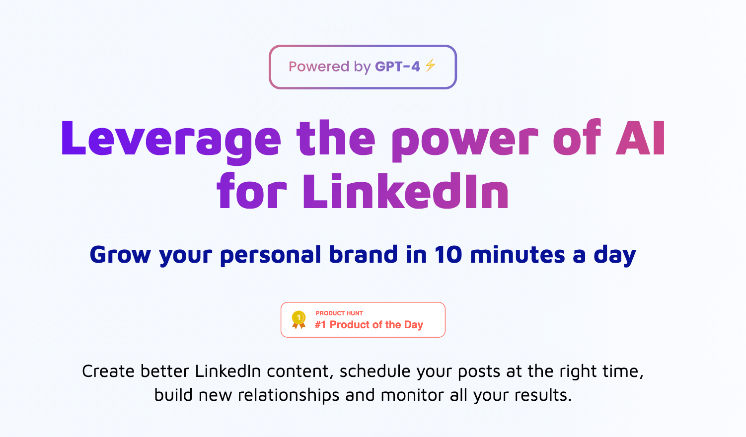 leverage the power of ai for linkedin