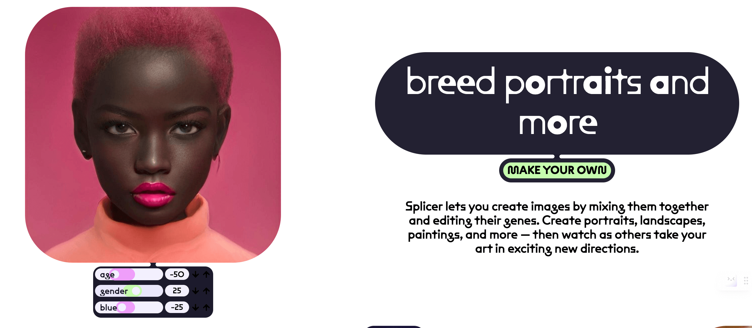 artbreeder ai tool for creating images