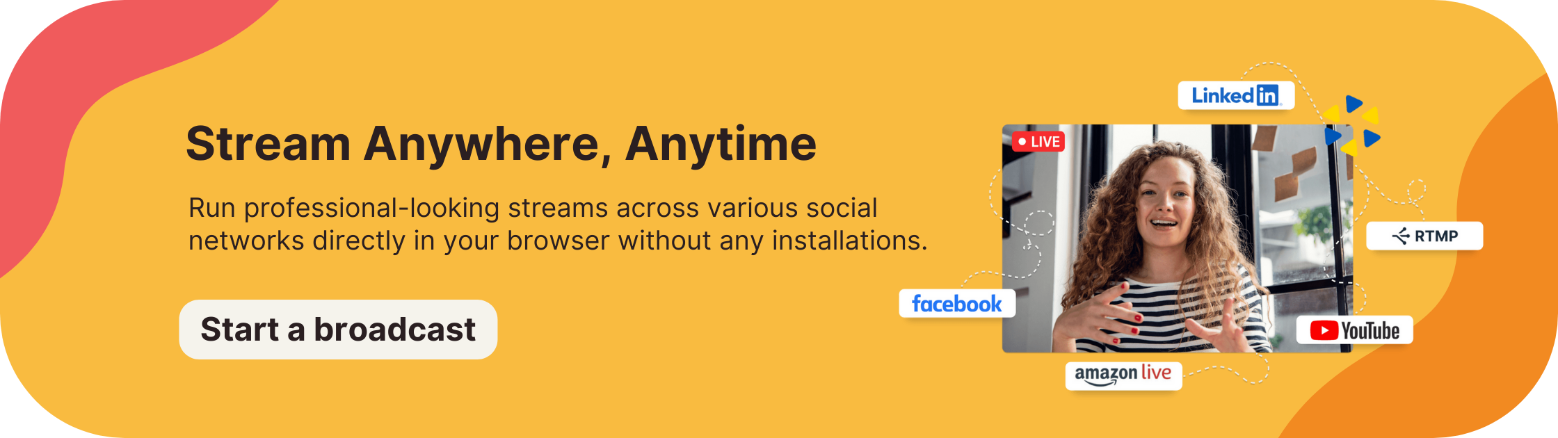 Be.Live live streaming solution - the easiest live streaming software to use